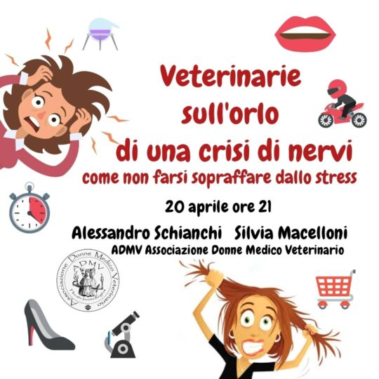 Veterinarie sull'orlo di una crisi di nervi - incontro via web